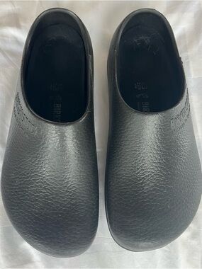 Birkenstock Profi Birki Black Work Clogs Size 43 Slip Resistant Chef Nurse